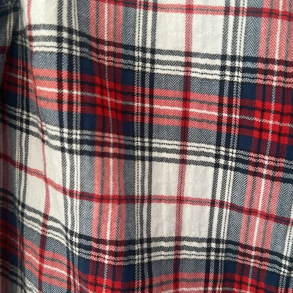 J. McLaughlin Womens Plaid Long Sleeve Button Up Shirt Sz 4 Preppy Classic Rodeo - Picture 4 of 7